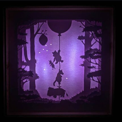 جعبه نور طرح پو (Pooh)