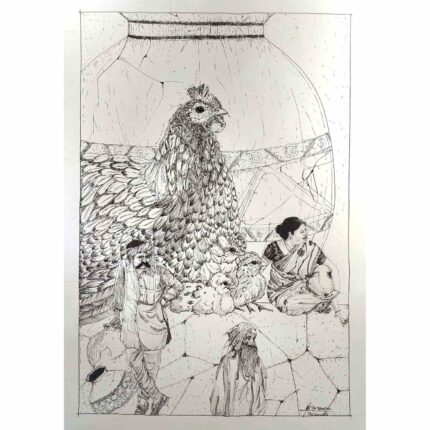 نقاشی برگ آخر