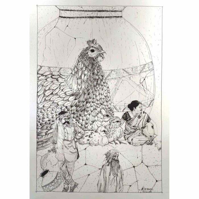 نقاشی برگ آخر